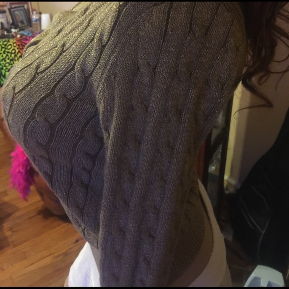 Lauren Ralph Lauren gold sweater - Picture 4 of 5