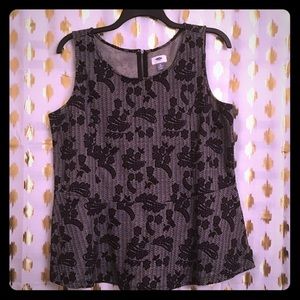 Old Navy Peplum Top Old Navy Peplum Top