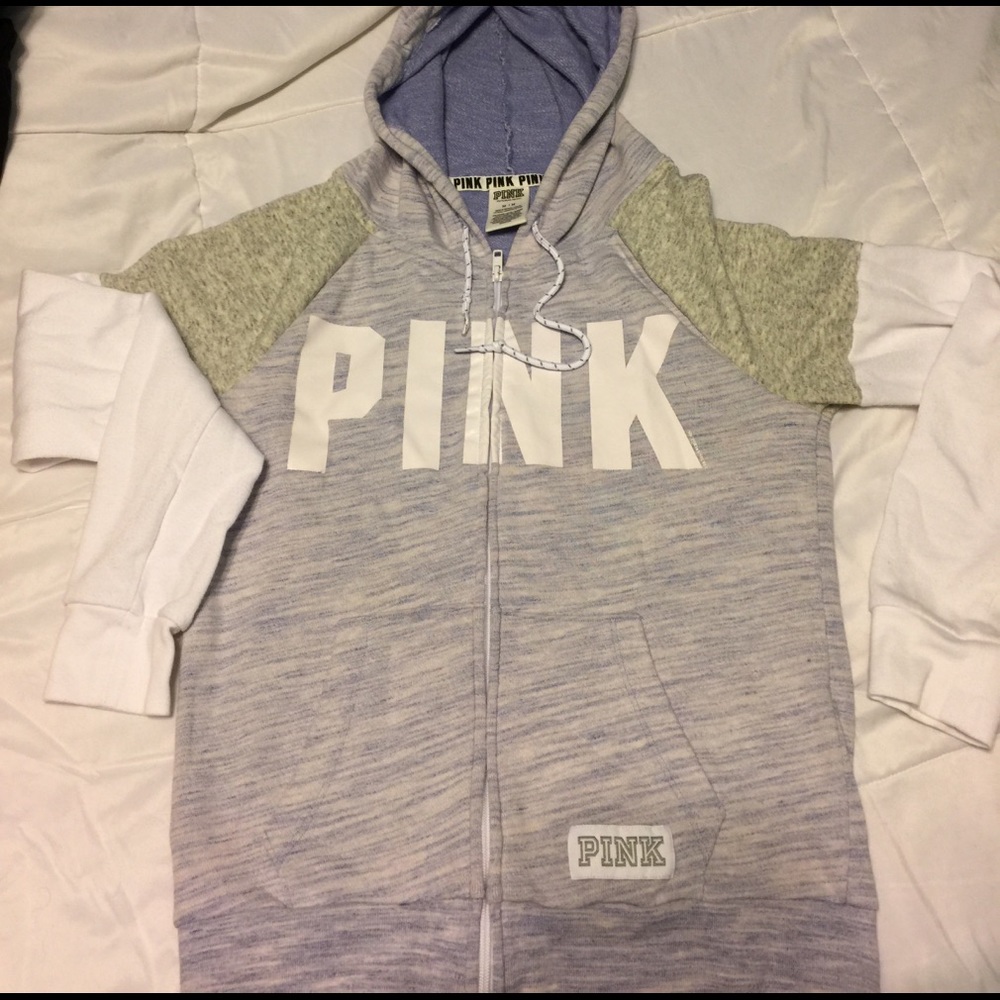 VS pink full zip