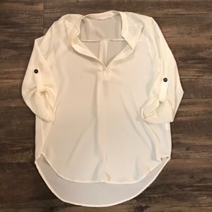 Long-Mid sleeve blouse