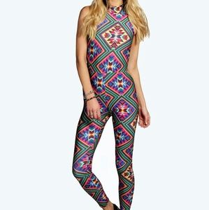 Aztec catsuit