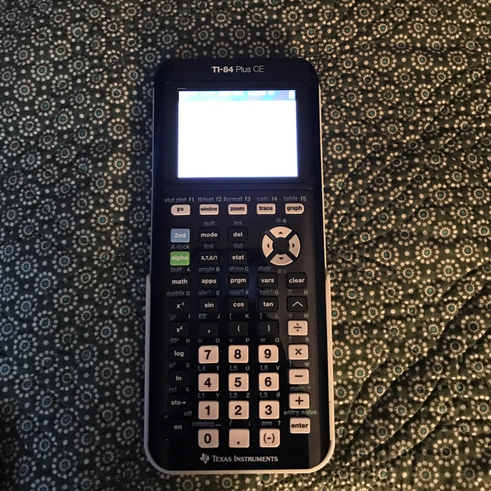 Ti- 84 calculator