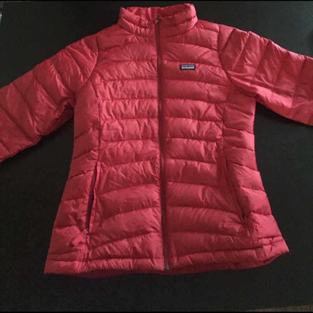 Red Patagonia jacket
