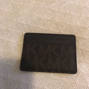 Michael Kors Jet Set Card Holder NWT