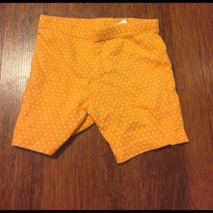 Orange Pants With White Dots
