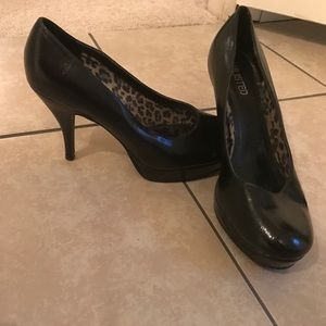 Black 3 inch heels