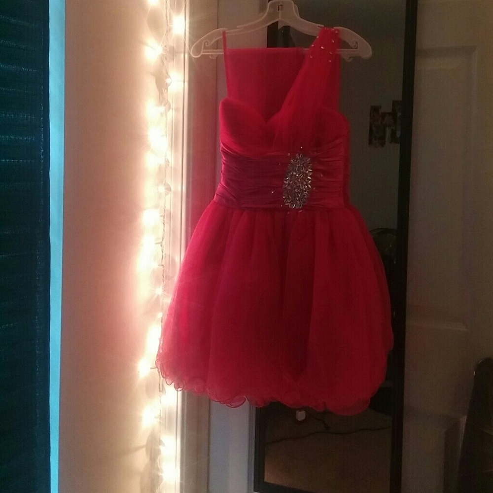 Pink homecoming dress