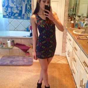 Sexy fitted mini dress! 😜