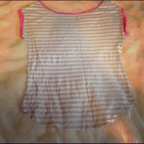 Gilly Hicks striped slouchy tee - Picture 6 of 6