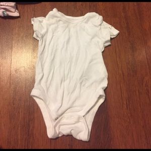 White BodySuit From Baby GAP