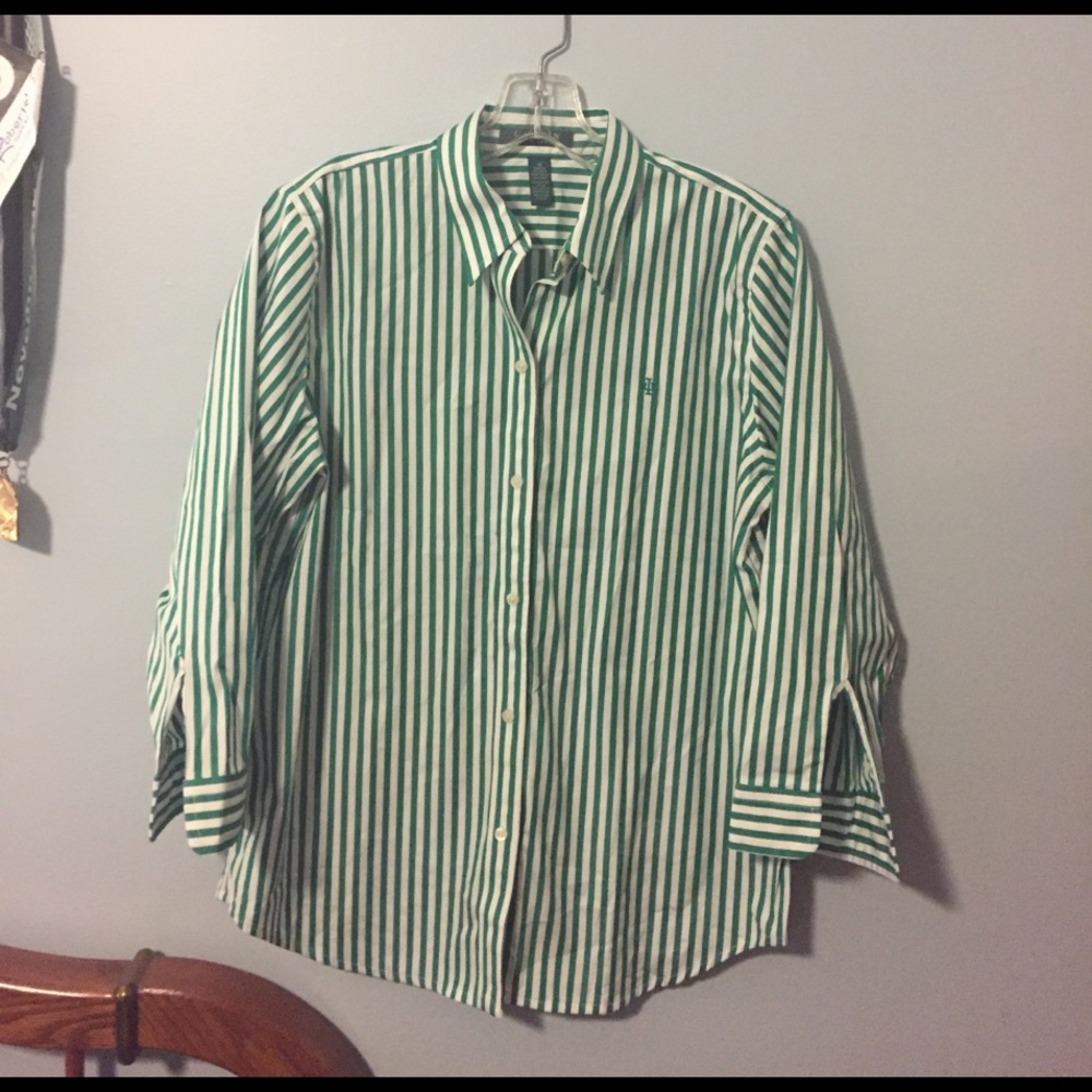 ❗️SALE❗️Ralph Lauren striped blouse