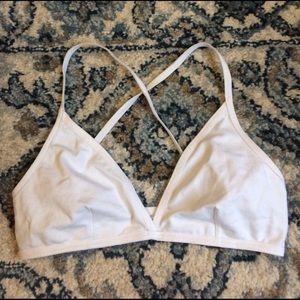 Cotton Spandex Jersey Cotton Bra