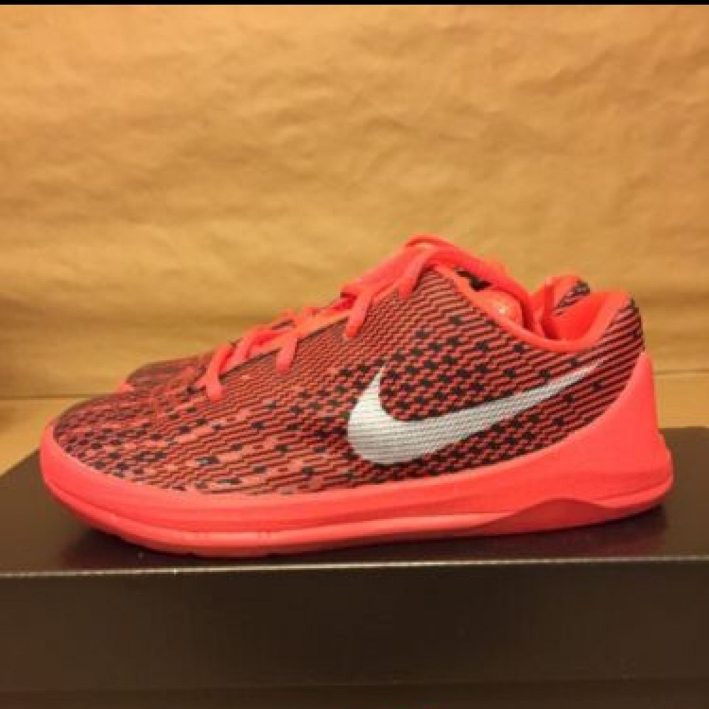 Toddler Nike KD's- Electric Red/Black