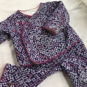 Kimono style baby outfit