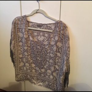 Hippie shirt, worn, size M (fits like a small)