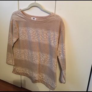Old navy shirt, must wear strapless bra