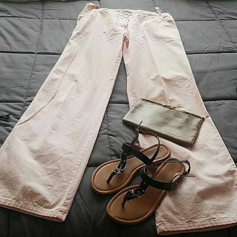 Aqua brand light pink trousers