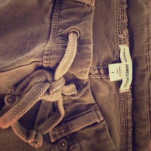James Perse drawstring grey jeans size 1