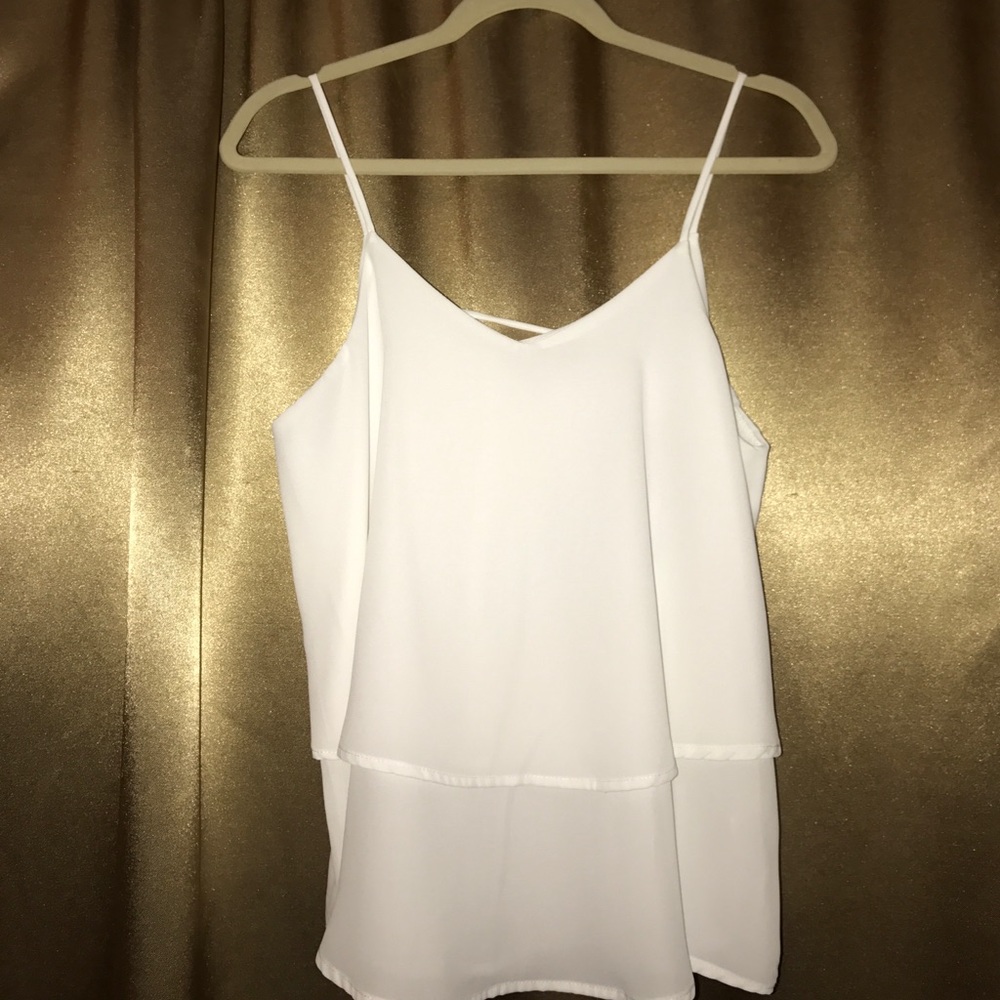 Francesca's White Tank