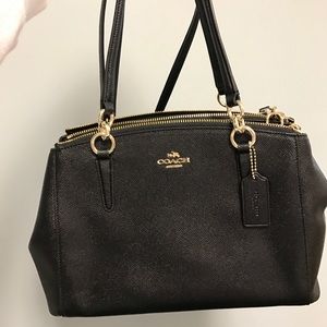 Authentic Coach Small Black Christie Carryall
