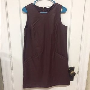 BRAND NEW jack by BB Dakota shift leather dress