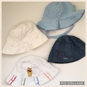 Assorted baby hats