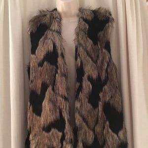 Heartloom Faux Fur Vest
