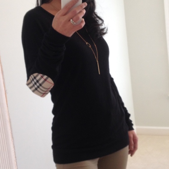 Tops - 5th RESTOCK Plaid Elbow Patch Tunic