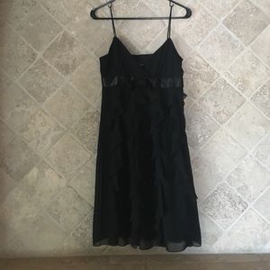 Black cocktail dress.