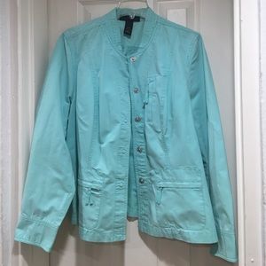 Lane Bryant Casual Jacket with Snaps
