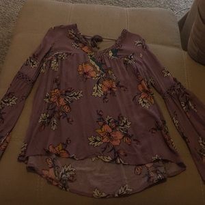 Target bell sleeve top