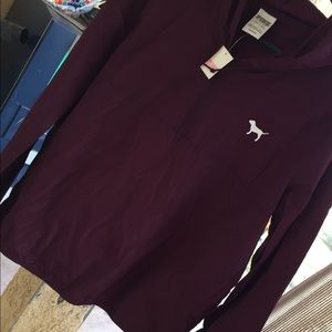 Vs pink anorak windbreaker jacket