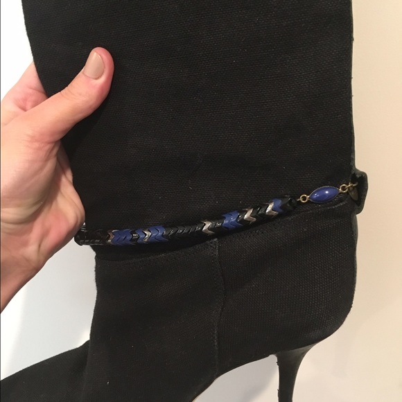 Isabel Marant Franklin Canvas Boots Size 39