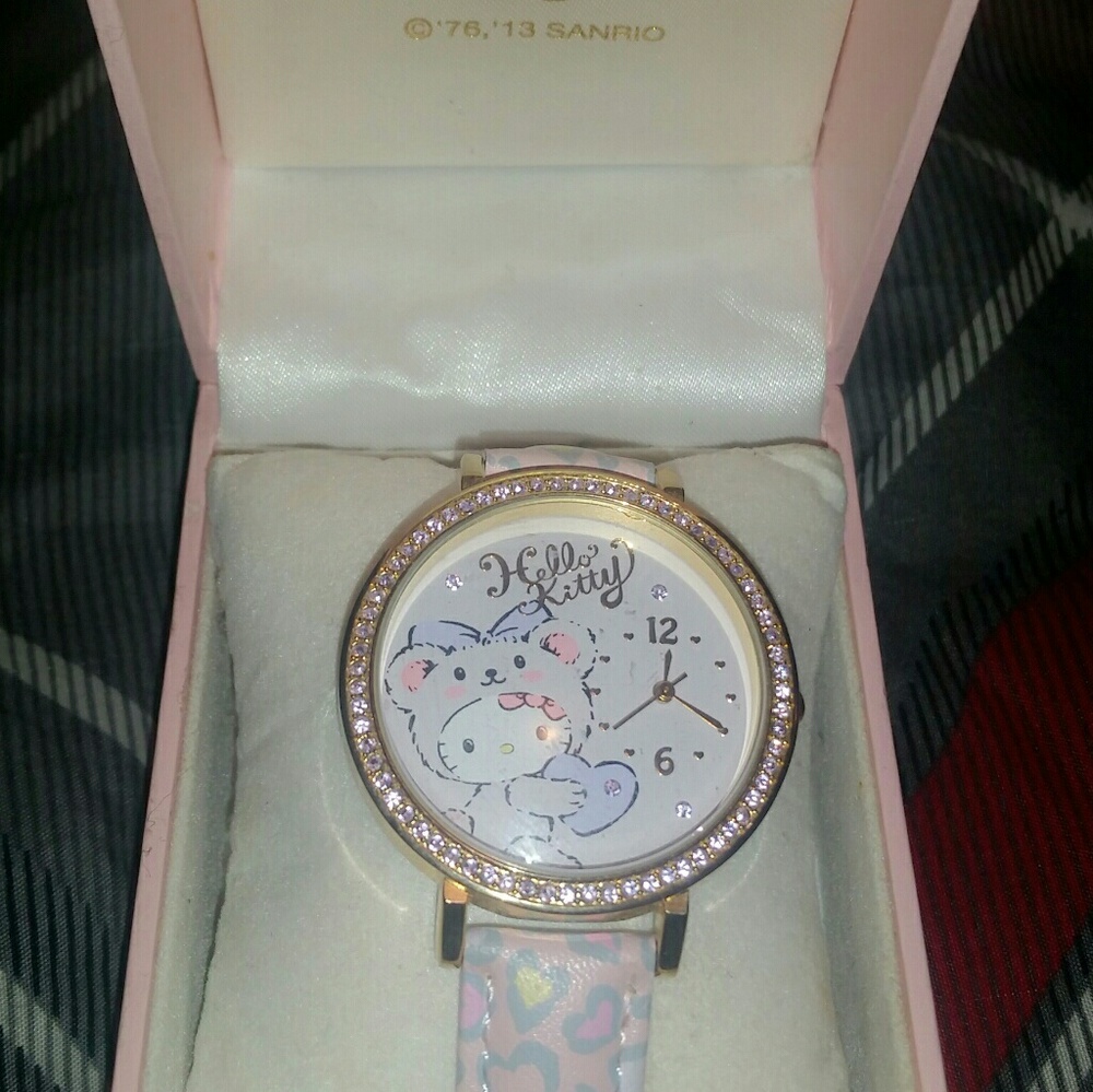 Hello Kitty RARE bling watch