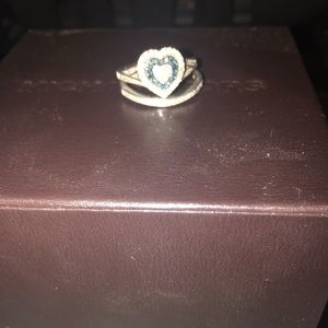 925 Silver ring set