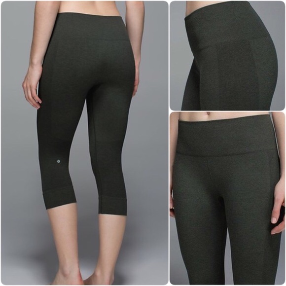 lululemon athletica Pants - Lululemon Seamlessly Street Crops