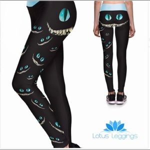 Lotus Leggings "We're all mad here"