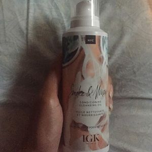 IGK Smoke & Mirrors cleansing oil