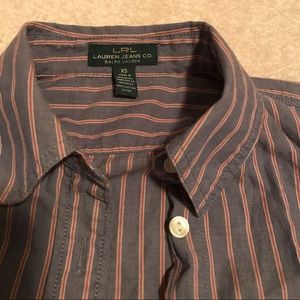 Ralph Lauren striped button down shirt