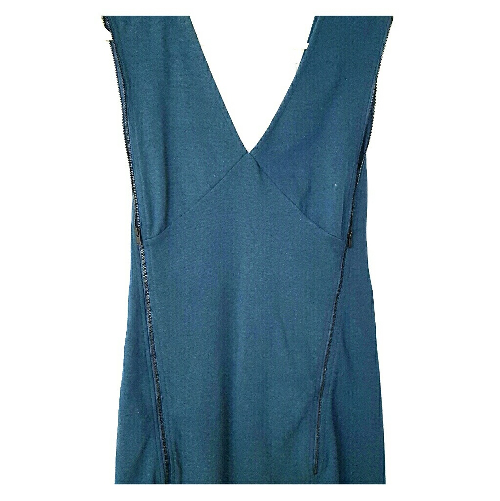 Free People Turquoise Mini with Zipper Detail