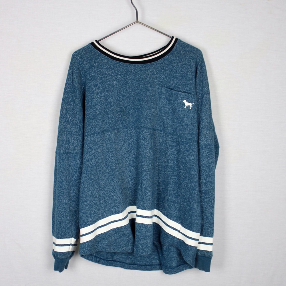 VS Pink Varsity Crew Neck