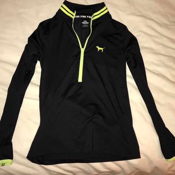 PINK Victoria's Secret Tops - PINK half zip ultimate active