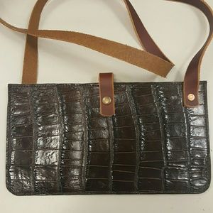 Real Alligator Purse / clutch