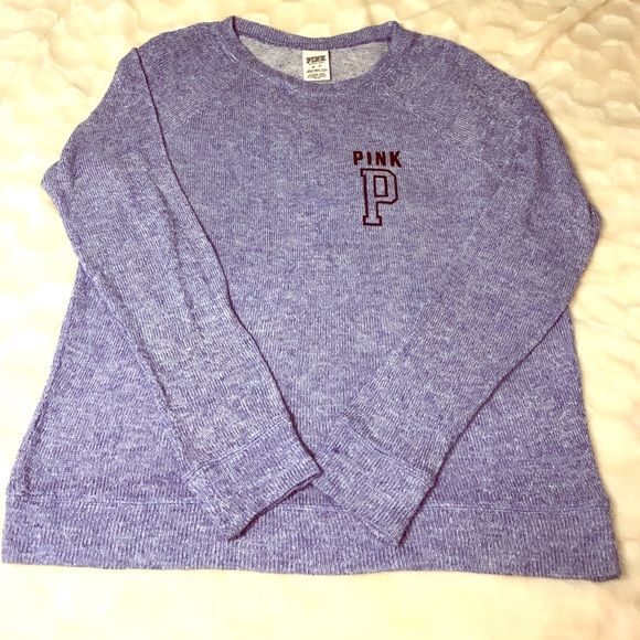 PINK Victoria's Secret Tops - VS PINK | Long Sleeve Blue Top