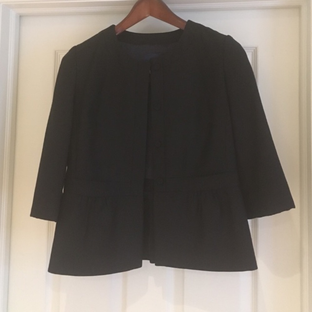 J Crew Peplum Jacket. RESERVED
