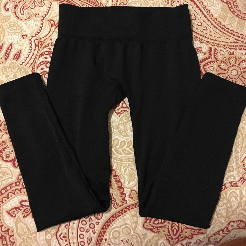 Women's black leggings