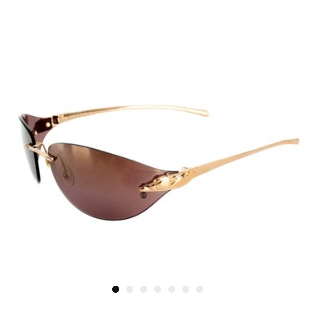 💥🚨SOLD🚨💥Cartier Panthere Gold Sunglasses