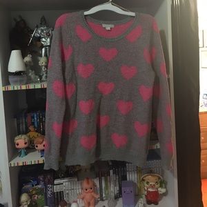 Forever 21 Heart Sweater