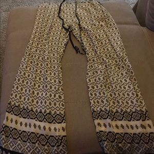 Size large bell bottom pants