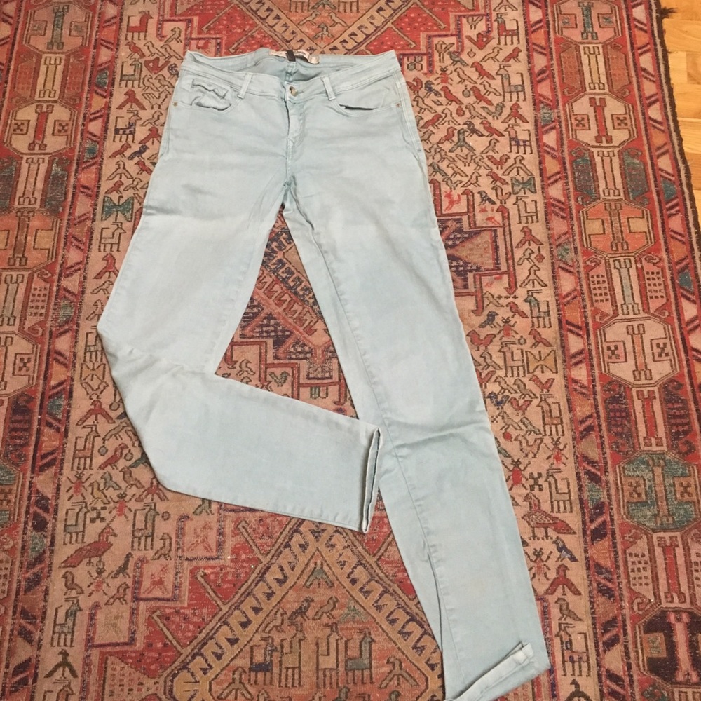 ZARA light blue pants